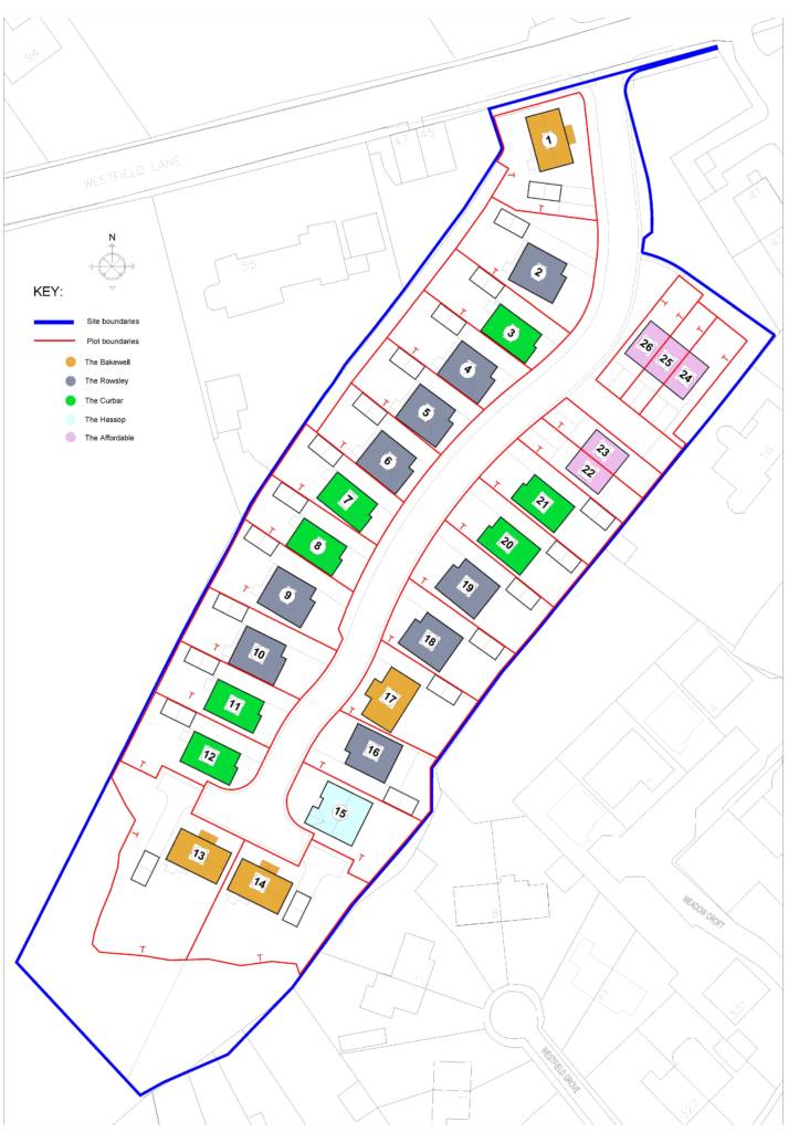 Linell Homes Idle Bradford Site Plan